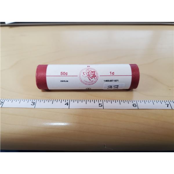 2007 CANADIAN PENNY ROLL (MINT MARK)
