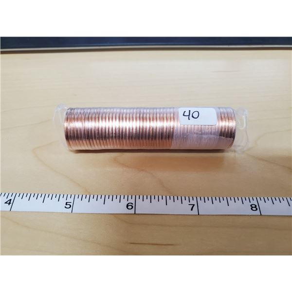 2001 CANADIAN PENNY ROLL