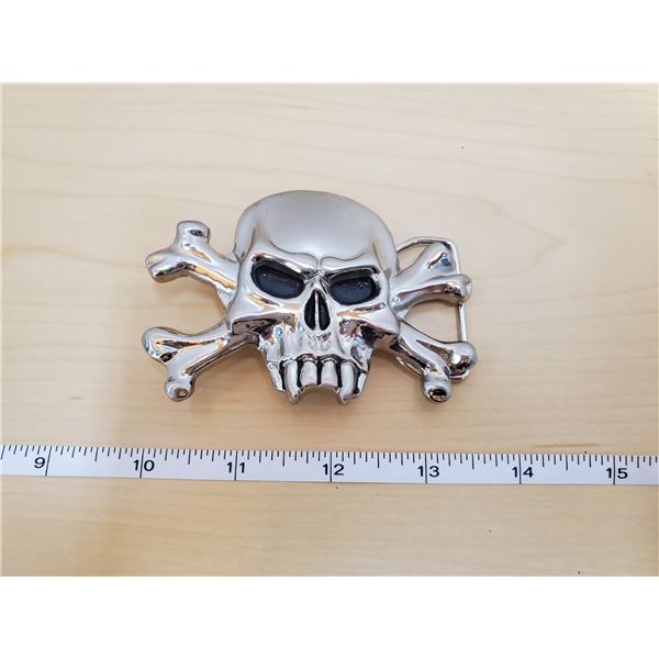 SKULL BELT BUCKLE