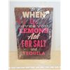 Image 1 : TIN SIGN 'TEQUILA'
