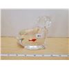 Image 1 : GLASS CAT W/ GOLDFISH PAPERWEIGHT