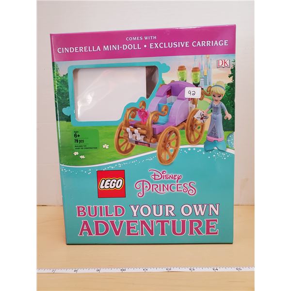 CINDERELLA LEGO W/ BOOK