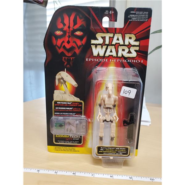 STAR WARS COMMTECH BATTLE DROID W/ BLASTER