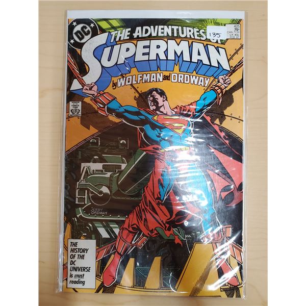 THE ADVENTURES OF SUPERMAN FEB 1987 NO. 425