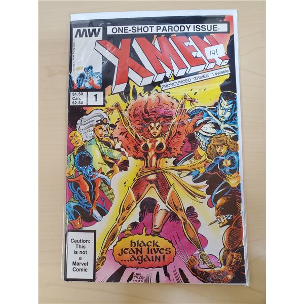 XMEN PARODY ISSUE NO. 1