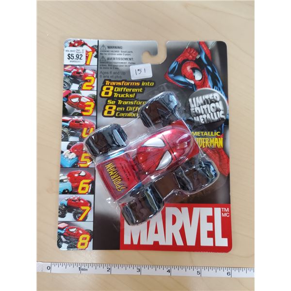 SPIDERMAN TRANSFORMING TRUCK