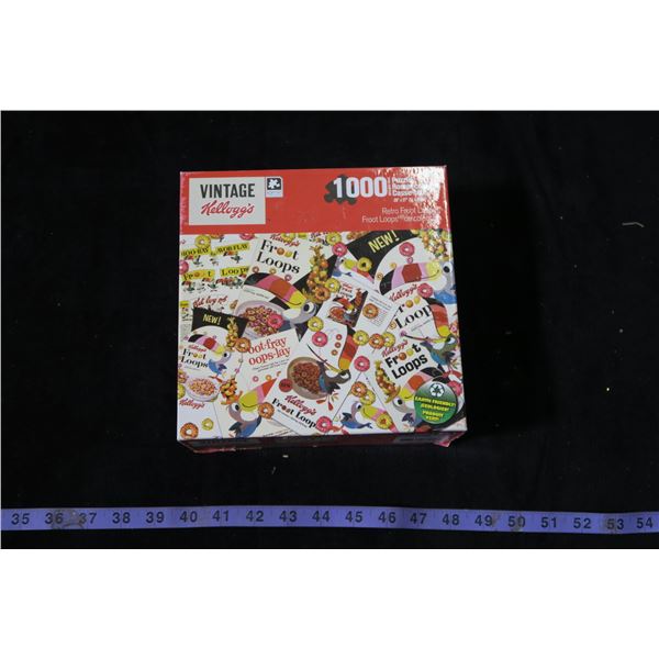 Retro Style Froot Loops Jigsaw Puzzle