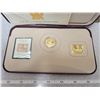 Image 2 : RCM 150th anniversary of the first Canadian postage stamp coin/stamp set. Coin is 92.5% silver and 2