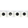 Image 1 : 4 Canadian proof like quarters - 1985, 1986, 1987, 1988