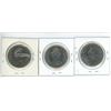 Image 2 : 3 X Canadian Nickel Dollars 85' 86' and 82' Confederation
