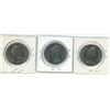 Image 2 : 3 X Canadian Nickel Dollars 85' 85' and 81'