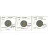 Image 1 : 3 X Copper/Nickel Shilling (2 X Queen Elizabeth II- 51' & 53' and 1 X King George VI - 51')