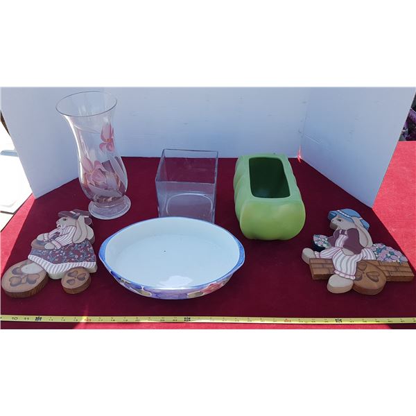 Glass Vases & Planters