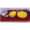 Image 2 : Yellow Dishes & Misc. Items