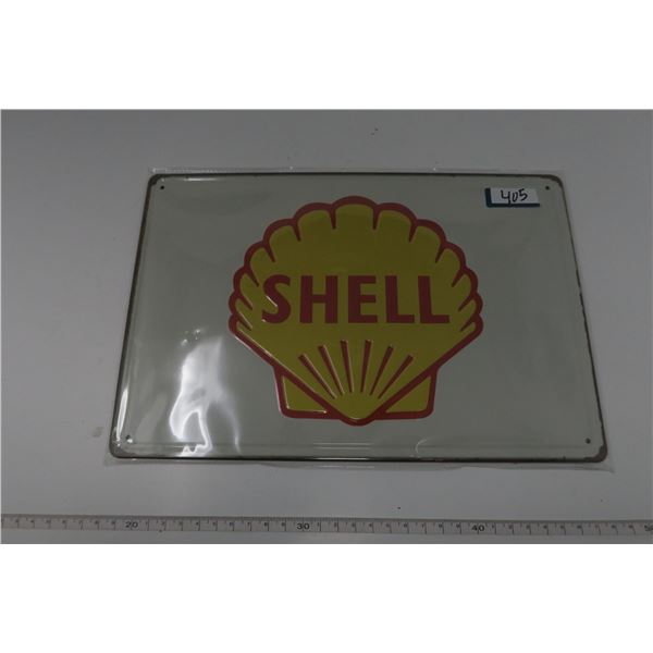 TIN SIGN 8X12 EMBOSSED