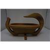 Image 2 : VINTAGE WOOD FRUIT DUCKFRUIT BASKET