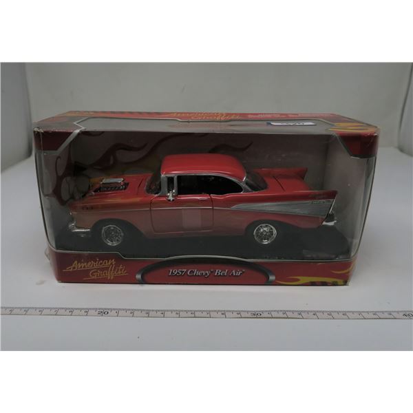 NIB AMERICAN GRAFFITI 1:24 1957 CHEVY BEL AIR