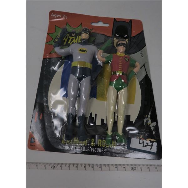 BATMAN ROBIN BENDABLE FIGURES