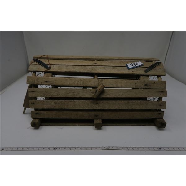 DECORATIVE LOBSTER TRAP 12X8"