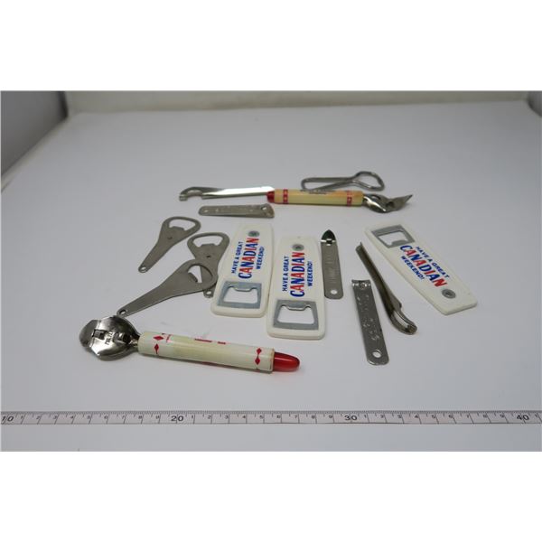 ASSORTED VINTAGE BOTTLE OPENERS