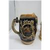 Image 2 : 5 ASSORTED BEER STEINS