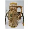 Image 3 : 5 ASSORTED BEER STEINS