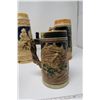 Image 7 : 5 ASSORTED BEER STEINS