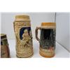 Image 8 : 5 ASSORTED BEER STEINS