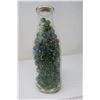 Image 2 : QUART MILK JUG FILLED W/ MARBLES