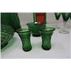 Image 3 : 11 Piece Green Glass - some made in Italy