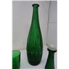 Image 3 : 6 Piece Green Glass