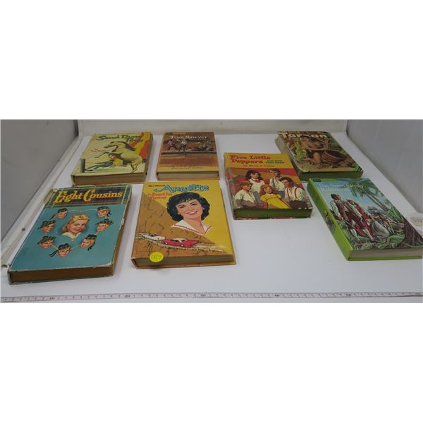 7 X Childrens Hardcover novel's