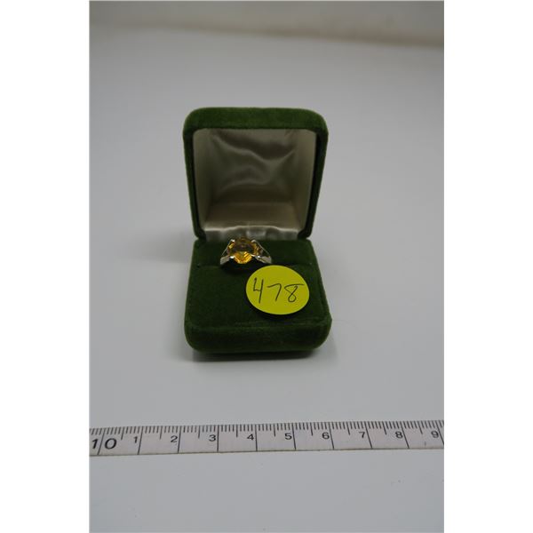 Sterling Silver Ring Size 7.25