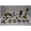 Image 1 : 22 Piece Various Brass Lot