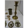 Image 5 : 22 Piece Various Brass Lot