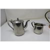 Image 2 : Copper & steel tea pots/accessories - 4 pieces