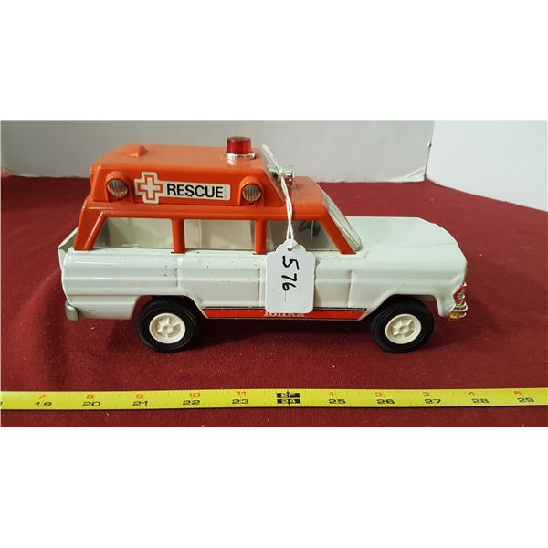 Rare 1970's Tonka Rescue Jeep