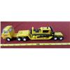 Image 4 : Tonka Caterpillar & Flat Deck Truck 11 1/4"long
