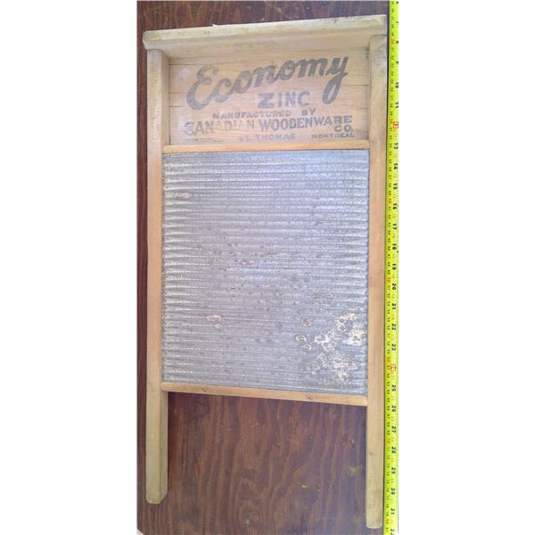 Economy Zinc Washboard