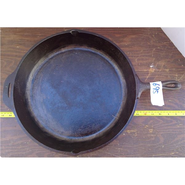 Large Cast Iron Frying Pan