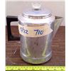 Image 1 : 1 Coffee Pot with Glass Lid - made in USA