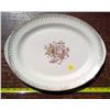 Image 1 : 1 - 16" Oval Platter - Nautilus Made in USA G51N8