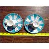Image 3 : 2 Blue Cups & Saucers - Japan