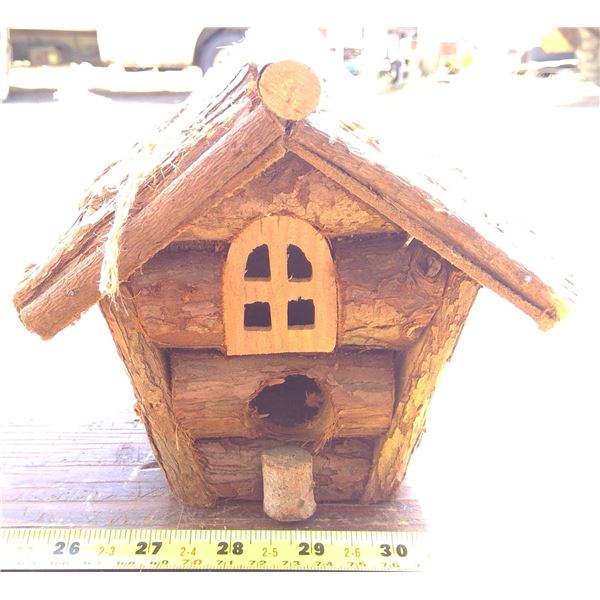 Log Bird House