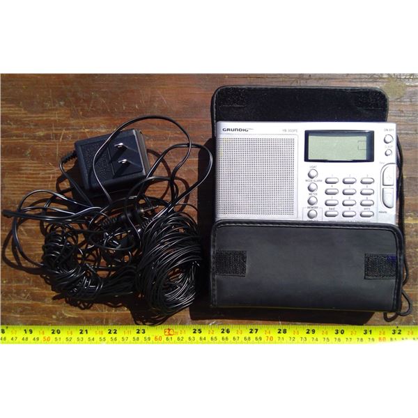 Grundig Radio and Cords