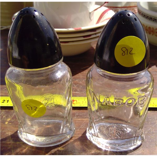 1 Set Nabob S&P Plastic Lids