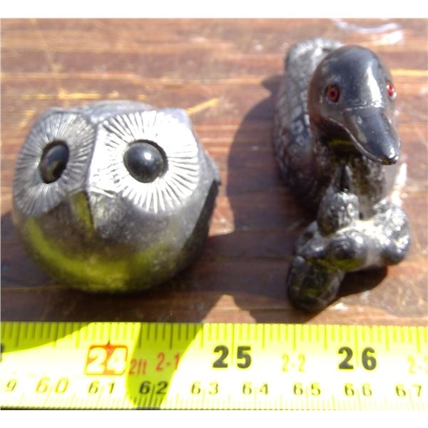 1 Wolf Original Loon & 1 Wolf Original Owl