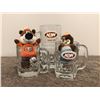 Image 3 : lot of 3 vintage A&W mugs and 2 mini bears