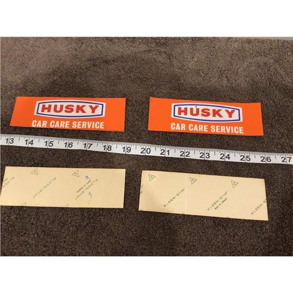 Vintage Husky stickers - 2 photos