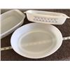 Image 3 : Lot of 3 vintage Dynaware baking dishes, no chips or cracks - 3 photos
